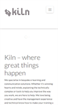 Mobile Screenshot of kilndesign.co.uk